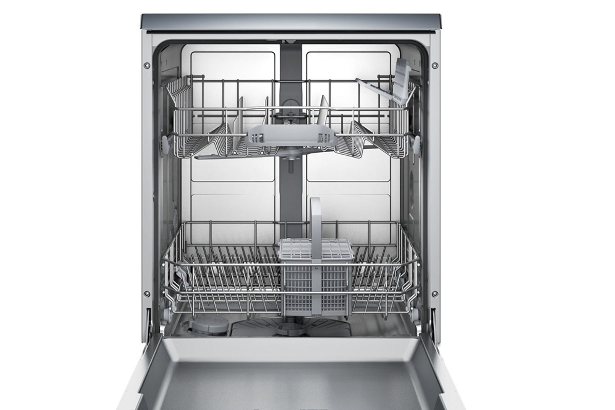 Bosch: Serie | 4 Free-standing dishwasher Silver Inox SMS50D08GC - Image 2